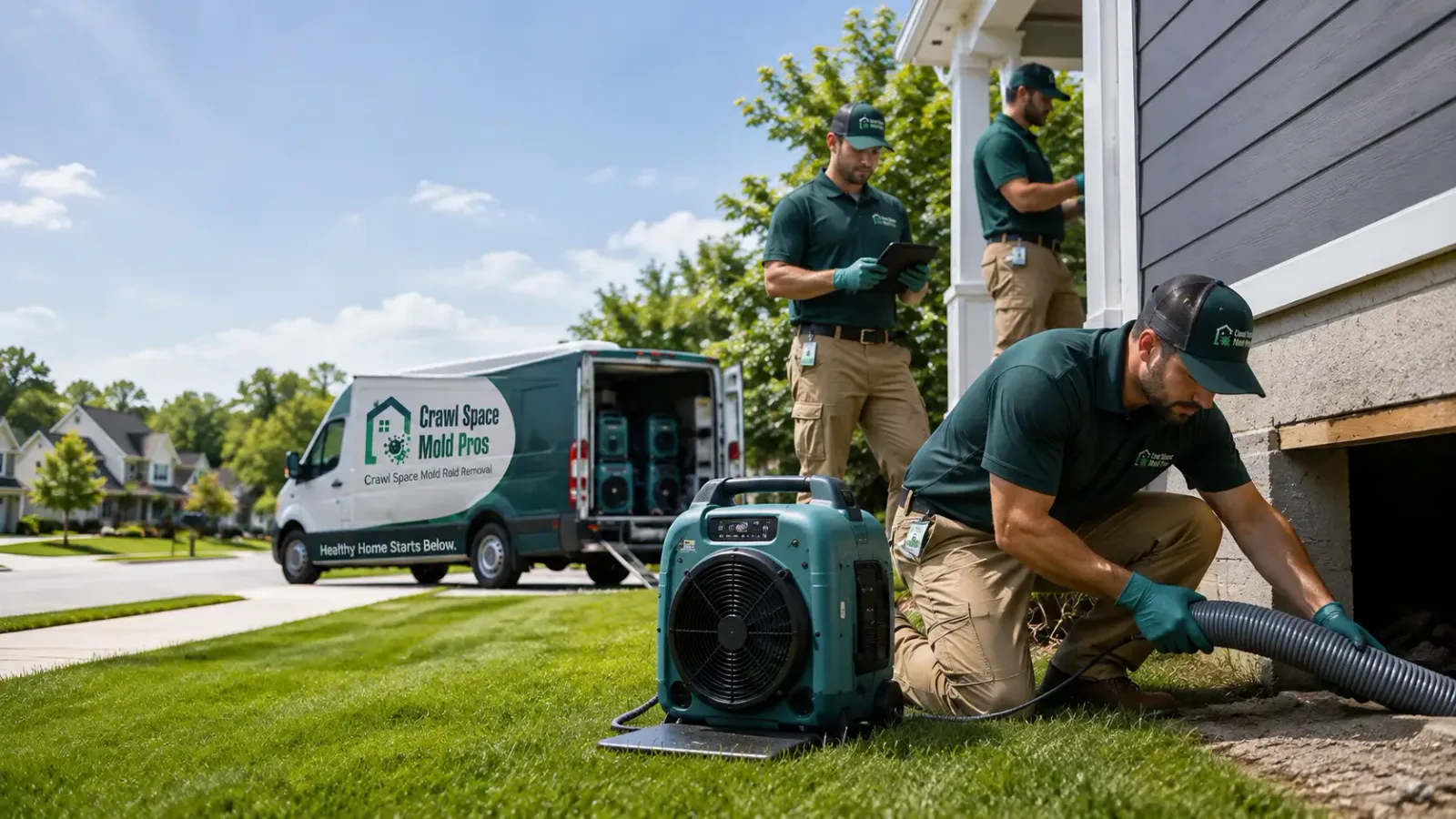 Crawl Space Mold Removal in Richland, NJ